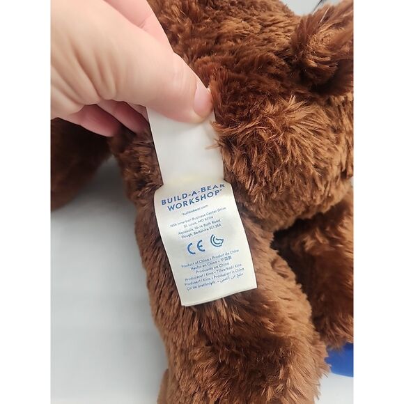 Build a Bear Football New York Giants Bear Plush 16" - Picture 6 of 6